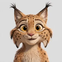 Cartoon of Lenny the Lynx