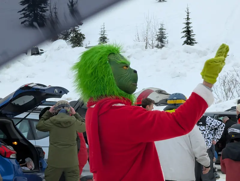 Christmas fun in the village at SilverStar