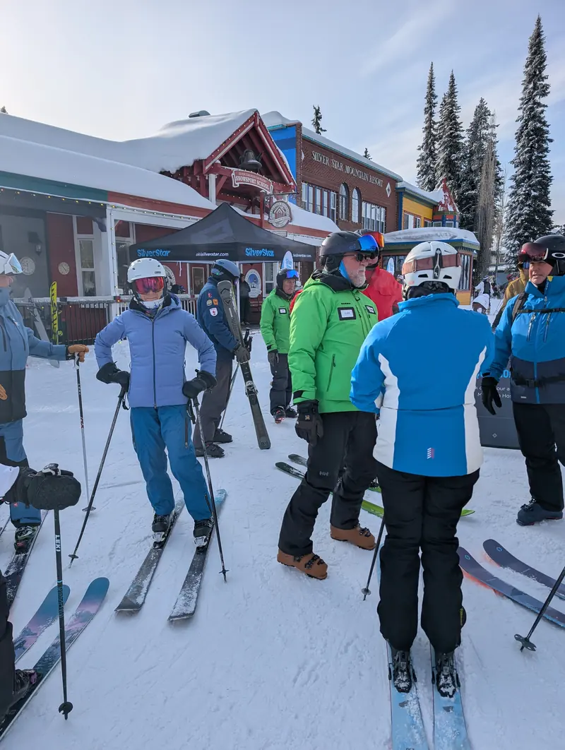 Guests in SilverStar village at SilverStar