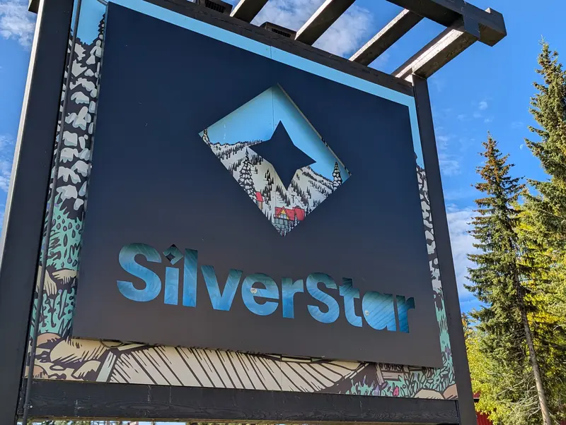 SilverStar sign in the village
